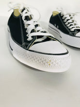 Load image into Gallery viewer, Converse Men's Low Canvas Trainers | UK9 EU42.5 | Black
