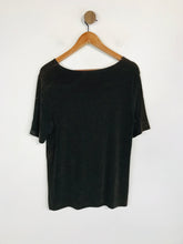 Load image into Gallery viewer, Kim & Co Women's Boho Vintage T-Shirt | UK18 | Brown