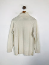 Load image into Gallery viewer, Massimo Dutti Women's Wool High Neck Jumper | XL UK16 | White