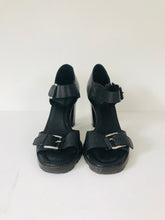 Load image into Gallery viewer, Whistles Women's Strappy Buckle Heels | 39 UK6 | Black