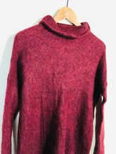 Load image into Gallery viewer, Brora Women's Wool Mohair Jumper | UK8/10 | Red