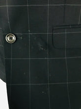 Load image into Gallery viewer, Zara Man Men’s Check Suit Jacket Blazer | EU50 UK40 L | Navy Blue