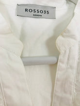 Load image into Gallery viewer, Rosso35 Women’s Floral Lace Sleeveless Blouse Shirt | 46 UK16-18 | White