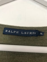 Load image into Gallery viewer, Ralph Lauren Womens V-neck Jumper | UK14 | Green