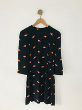 Load image into Gallery viewer, Bimba Y Lola Women’s Long Sleeve Lightning Bolt Mini Dress With Tags | M UK10-12 | Black