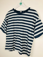 Load image into Gallery viewer, Levi’s Womens Stripe T-shirt | UK12 | Blue