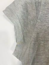 Load image into Gallery viewer, The White Company Women's V Neck T-Shirt | UK12 | Grey