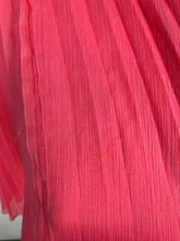 Load image into Gallery viewer, Whistles Women's Lace Pleated A-Line Dress | UK14 | Pink