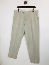 Load image into Gallery viewer, Reiss Men's Linen Blend Smart Trousers | 34 | Beige