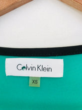 Load image into Gallery viewer, Calvin Klein Women's Colour Block Oversized Shift Dress | XS UK6-8 | Green