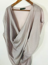 Load image into Gallery viewer, Mint Velvet Women's Wool Cowl Neck Shawl | UK16 | Pink