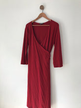Load image into Gallery viewer, Isabella Oliver Women’s Wrap Midi Maternity Dress | 6 ~ UK20 | Red