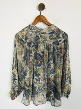 Load image into Gallery viewer, Zara Women's Boho Paisley Button-Up Shirt | M UK10-12 | Multicoloured