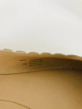 Load image into Gallery viewer, Dune Women’s Leather Slip On Scallop Ballet Pumps Shoes | UK6 | Pink