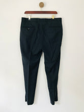 Load image into Gallery viewer, Ralph Lauren Men's Wool Check Suit Trousers | M | Blue