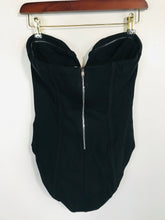 Load image into Gallery viewer, Lavish Alice Women's Corset Bodysuit Tank Top NWT | UK6 | Black