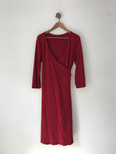 Load image into Gallery viewer, Isabella Oliver Women’s Wrap Midi Maternity Dress | 6 ~ UK20 | Red
