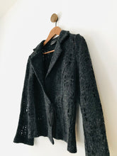 Load image into Gallery viewer, Stills Atelier Women's Wool Blend Tie Cardigan | EU42 UK14 | Grey