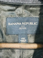 Load image into Gallery viewer, Banana Republic Women's Wool Crop Overcoat Coat | XS UK6-8 | Grey