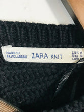 Load image into Gallery viewer, Zara Women's Knit Jumper | M UK10-12 | Black