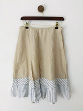 Load image into Gallery viewer, Pennyblack Women's Striped Frill A-Line Skirt | UK10 | Beige