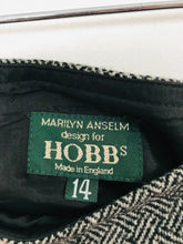 Load image into Gallery viewer, Hobbs Women’s Wool Flare Longline Maxi Skirt | UK14 | Grey