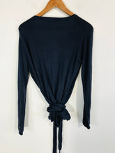 Load image into Gallery viewer, Marc Cain Women's Wrap Cardigan | Size 5 UK16 | Blue