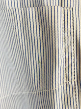 Load image into Gallery viewer, Paul Smith Men's Pin Stripe Long Sleeve Button-Up Shirt | 44 | Blue