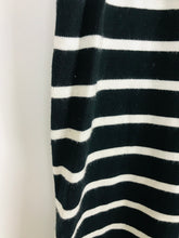Load image into Gallery viewer, Agnes B Homme Mens Stripe Jumper | Size 2 L | Black White
