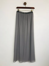 Load image into Gallery viewer, Stile Benetton Women's Chiffon Maxi Skirt | M/L | Grey