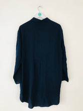 Load image into Gallery viewer, French Connection Women’s Oversized Shirt Dress | UK16 | Navy Blue