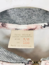 Load image into Gallery viewer, Zara Kid's Floral Bomber Jacket | 7/8 Years | Pink