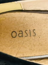 Load image into Gallery viewer, Oasis Women's Slip-on Studded Flats Shoes | EU39 UK6 | Black