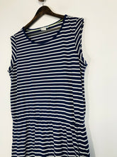 Load image into Gallery viewer, Boden Women's Striped Shift Dress | UK20 | Blue