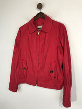 Load image into Gallery viewer, Thomas Burberry Women's Cotton Zip Overcoat Coat | XL UK16 | Red