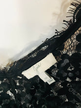 Load image into Gallery viewer, Joie Women's Lace V-Neck Blouse | M UK10-12 | Black