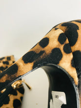 Load image into Gallery viewer, Wallis Women's Leopard Print Heels | UK6 | Multicoloured