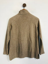 Load image into Gallery viewer, Massimo Dutti Women's Wool Roll Neck Jumper | XS UK6-8 | Beige