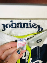 Load image into Gallery viewer, Johnnie B Kid's Pineapple Print Swimming Mid-Length Shorts | 11-12 Years | Blue