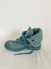 Load image into Gallery viewer, Palladium Women’s High Top Trainers | UK4 | Blue