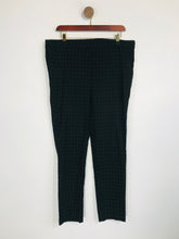 Load image into Gallery viewer, Zara Women's Polka Dot High Waist Smart Trousers | XL UK16 | Black