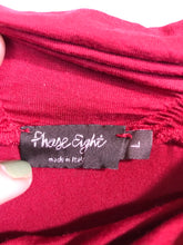 Load image into Gallery viewer, Phase Eight Women's Silk Ruched Blouse | L UK14 | Red