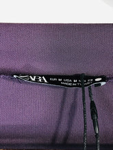 Load image into Gallery viewer, Zara Women's Cowl Neck Long Sleeve Blouse NWT | M UK10-12 | Purple