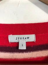 Load image into Gallery viewer, Jigsaw Women's Wool Striped Jumper | L UK14 | Multicoloured