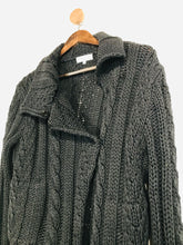Load image into Gallery viewer, Farhi Women's Cable Knit Cardigan | M UK10-12 | Black