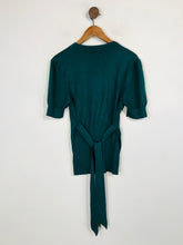 Load image into Gallery viewer, Coast Women's Knit V-Neck Top | UK16 | Blue