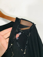 Load image into Gallery viewer, Biba Women's Sequin Tunic Shirt Dress | UK14 | Black