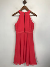 Load image into Gallery viewer, Coast Women's Pleated A-Line Dress | UK6 | Pink