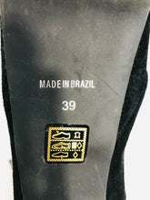 Load image into Gallery viewer, Carvela Women's Suede Stiletto Heel Boots | EU39 UK6 | Black