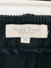Load image into Gallery viewer, Part Two Women’s Hight Waisted Corduroy Trousers | 38 UK10 | Blue